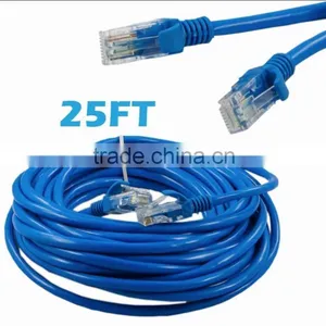CAT6 Upt Network Cable YH- Internet Network Cable Withe RJ45/RJ1/1/10/25/30/50 ft thumbnail-3