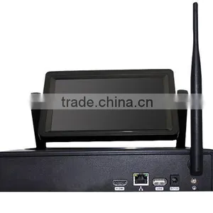 Wireless ip Camera With 10.1 Inch Monitor Ccvt Nvr Kit thumbnail-2