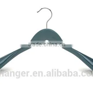 The HEAD Natural Wooden Suit Hanger With / Without Notches, Rubber Coated Soft Anti Slip Finishing , Basic Style Coat Hanger thumbnail-2
