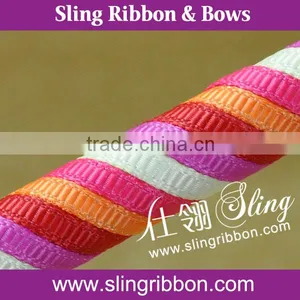 High Quality Factory Wholesale Polyester Grosgrain Ribbon For Decoration thumbnail-1
