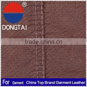 2015 NEW DESIGN IMITATION LEATEHR EMBOSSED LEATHER ANTI-HYDROLYSIS LEATHER GARMENT LEATHER thumbnail-3
