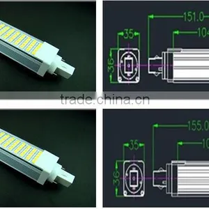 G24 Lamp LED PLC Light G24 LED Light 5w/7w/8w/10W/12W thumbnail-3