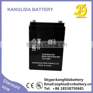 Valve Regulated Lead Acid Battery 12v2.6ah thumbnail-6