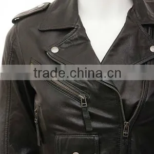Women Leather Jackets & Motorbike Belt Style Jackets thumbnail-2