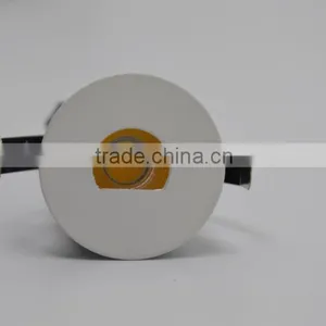 Small Size Epistar COB Clear Diffuser Round 3W LED Downlight TEC002S3WR2 thumbnail-1