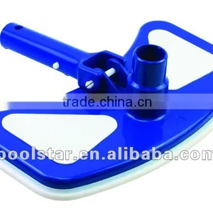 Deluxe Weighted Liner Swimming Pool Vacuum Head Parts W/Bumper P1001 thumbnail-1