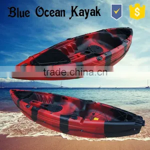 Black and Red Blood Fishing Kayak/rudder Kayak/ocean Kayak thumbnail-1