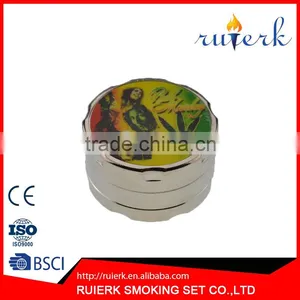 High Quality Zinc Metal Spice Tobacco Herb Grinder for Smoker As Smoking Accessory 853 thumbnail-1
