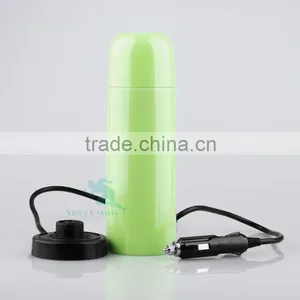 12V24V 50W Stainless Steel Electric Car Heated Travel Mug Cup Bottle thumbnail-3