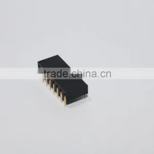 2.54mm Double Row Bottom Entry Female Header 8 Pin thumbnail-4