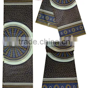 Real Wax Hollandais Fabric African Printed Wax Fabric SMAW24 Special Partten thumbnail-2