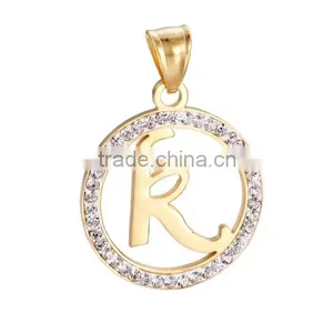 18k Plating Aluminum Chain Metal Pendant Necklace -jewelry Wholesale thumbnail-3