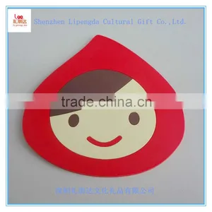 Customized Style Promotional Fashion Eco-friendly Silicone Tea Cup Mat,soft Pvc Rubber Injection Cup Coaster thumbnail-1