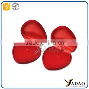 Heart Shape Velvet Jewelry Packaging Box Manufacturer thumbnail-4