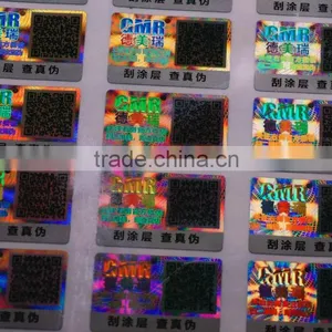 QR Code Tamper Evident Hologram Sticker With Numbering thumbnail-3