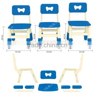 Love Shaped Infant Table Kid Classroom Chair Kid Furniture for Children thumbnail-4
