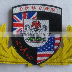 Iron-on Military Woven Embroidery Patch thumbnail-1