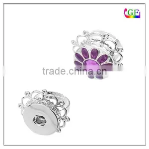 Snaps Ring Jewelry Fit Mini Small Snaps Buttons For Women Diy Jewelry thumbnail-1