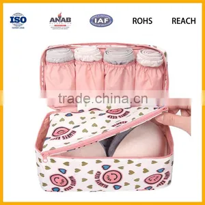 Portable Bra Underwear Storage Bag Travel Lingerie Organizer Pouch thumbnail-1