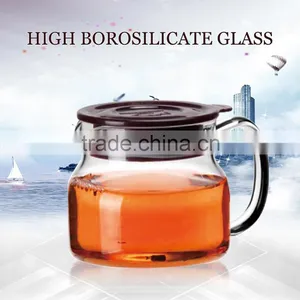 Wholesale Glassware Suppliers Borosilicate Water Filter Pitcher for 350ml thumbnail-1