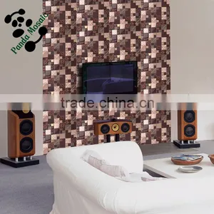 SMP21 Foshan Wholesale Stock Mosaic Glass Tile Mosaic Brick Pattern Wallpaper thumbnail-2