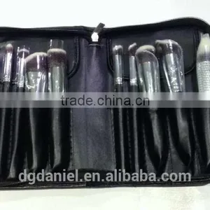 10pcs Black Makeup Brush Set,high-end Luxury Makeup Brushes thumbnail-1