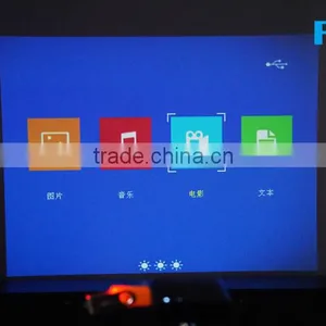 Full hd 1080p 3d Cinema Proyector Movie Office Dlp Link Video Projector Portable Mini Led Projector thumbnail-4