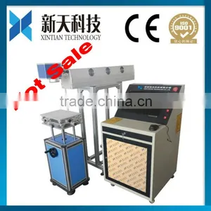 Hot Sale!! Leather Bag/ Shoe/Clothing Textile Laser Marking Machine thumbnail-1