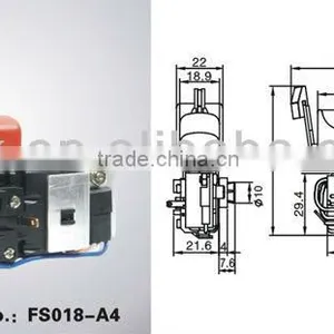 Electric Power Tool Parts Switch for Bosch 2-28 Rotary Hammer Trigger Switch thumbnail-1