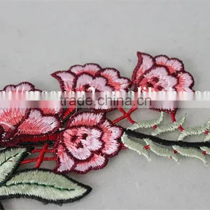 Pretty as Picture Rose Embroidery Printing Patch for Chinese Style Straight Skirt thumbnail-3