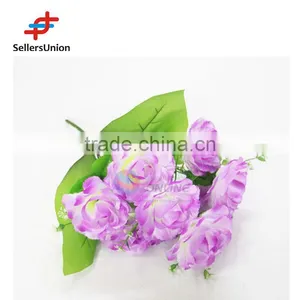 No.1 Yiwu Exporting Commisssion Giant Artificial Flower Purple Agent Required thumbnail-1