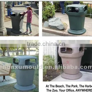 Rotationally Outdoor Bins , Poly Waste Containers thumbnail-1