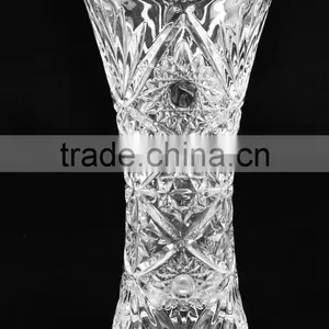 High Quality Embossing Glass Vase thumbnail-2
