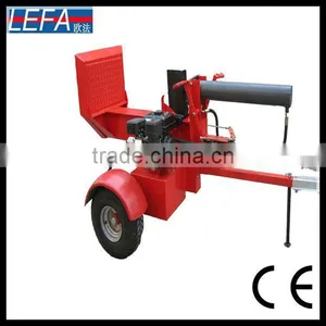 Gasoline Engin Wood Log Crusher Machine With CE thumbnail-1