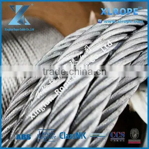 6*19+FC HOISTING WIRE ROPE Galvanized for Crane thumbnail-1