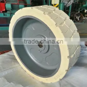 Aerial Work Platform Genie Haulotte Upright Snorkel Mobile Scissor Lift Solid Tire Wheel 15x5 thumbnail-2