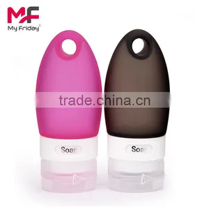 Factory Direct Selling Small Container Squeezable Silicone Travel Bottle thumbnail-1