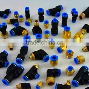 Pu Hose Connector Control Valve Quick Elbow Coupling Tee thumbnail-5