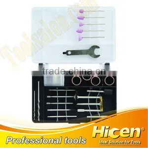 40pc Mini Tools Accessory Set, Grinding & Polishing Set, Abrasive Tool Set thumbnail-1