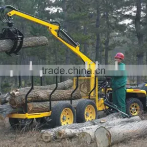 Forest Timber Trailer With Loader thumbnail-1