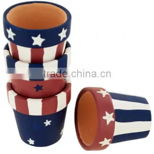 Personalized Handmade Color Glazed Decorative Terra Cotta Napkin Rings thumbnail-1