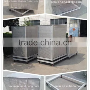 Big Volume Aluminum Transfer Container With Casters,aluminum Container thumbnail-1