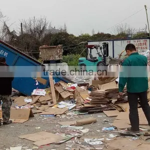 Cardboard Baler Machine for Sale/recycling Cardboard Baling Press/ Cardboard Compactor thumbnail-4