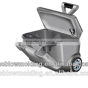 Customized HDPE Plastic Resturant Wine Trolley for Sale thumbnail-3