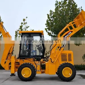 3-8ton Backhoe Loader With Air Condition and Hammer Line thumbnail-4