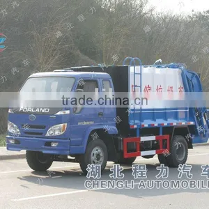 Foton 4*2 Trash Compactor Truck thumbnail-1
