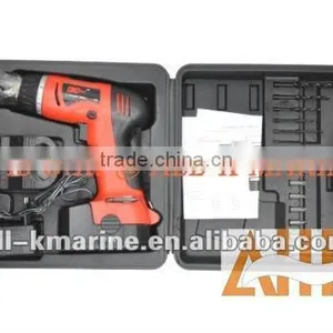 Cordless Drill Drivers C/w Battery Charger and Plastic Case thumbnail-1