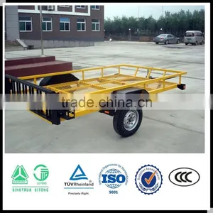 Steel Materials ATV Semi Trailer , Travel Semi Trailer , Camper Semi Trailer for Sale thumbnail-4
