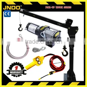 1100lbs Telescopic Boom Truck Crane thumbnail-1