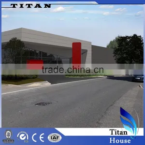 Prefab Steel Structure Car Showroom Warehouse thumbnail-1